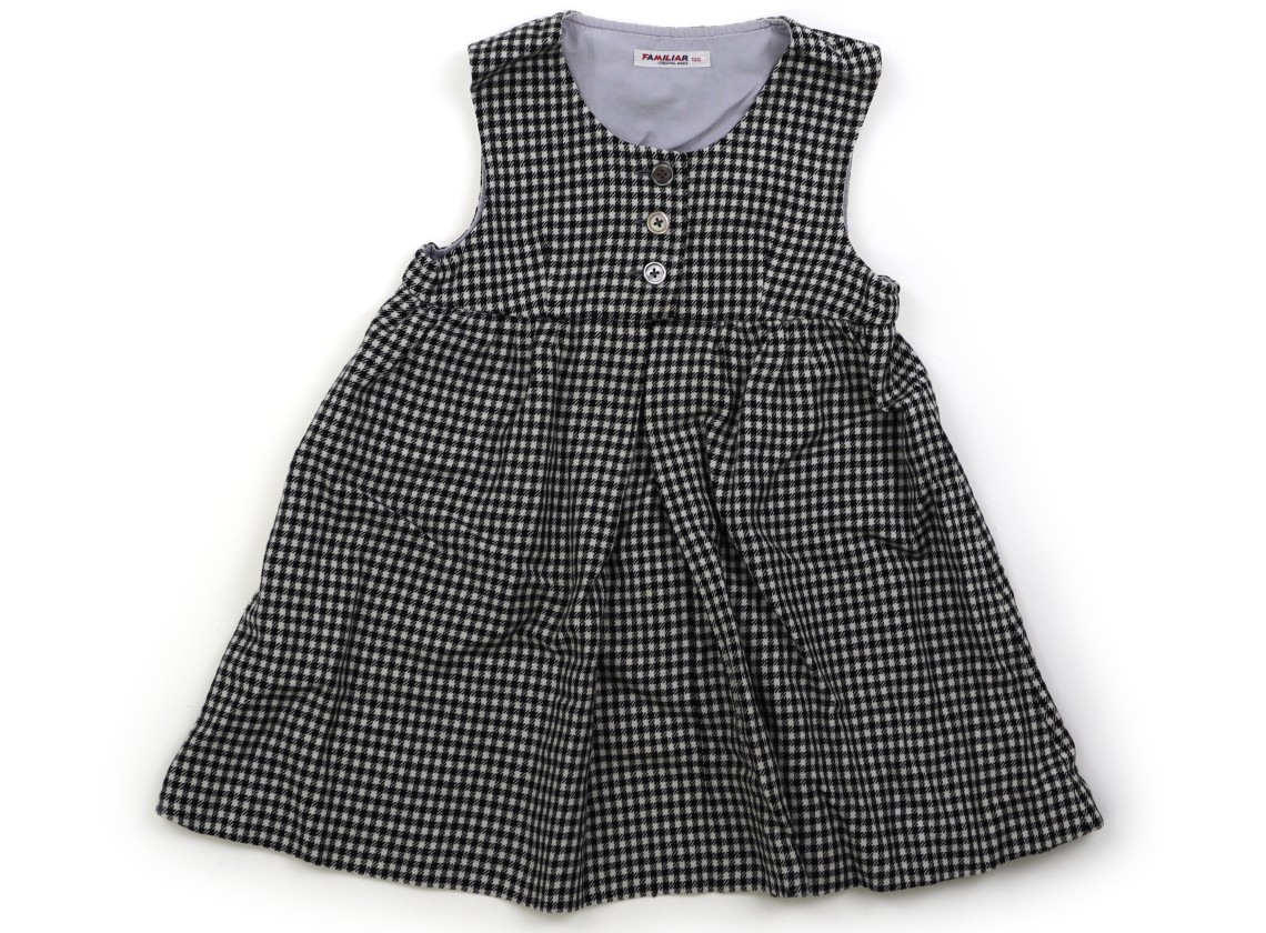 最大90%OFF】ジャンパースカートの子供服(ファミリア/100サイズ