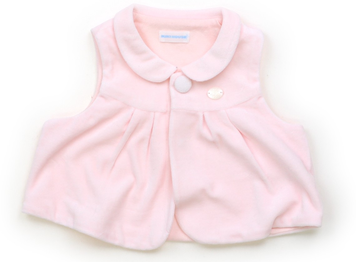 最大90%OFF】ベビーベストの子供服(ミキハウス/50サイズ) | キャリーオン