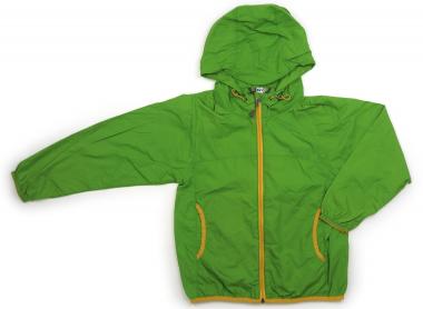 mont-bell 子ども用 フード付きジャンプスーツ 緑110センチ 最大